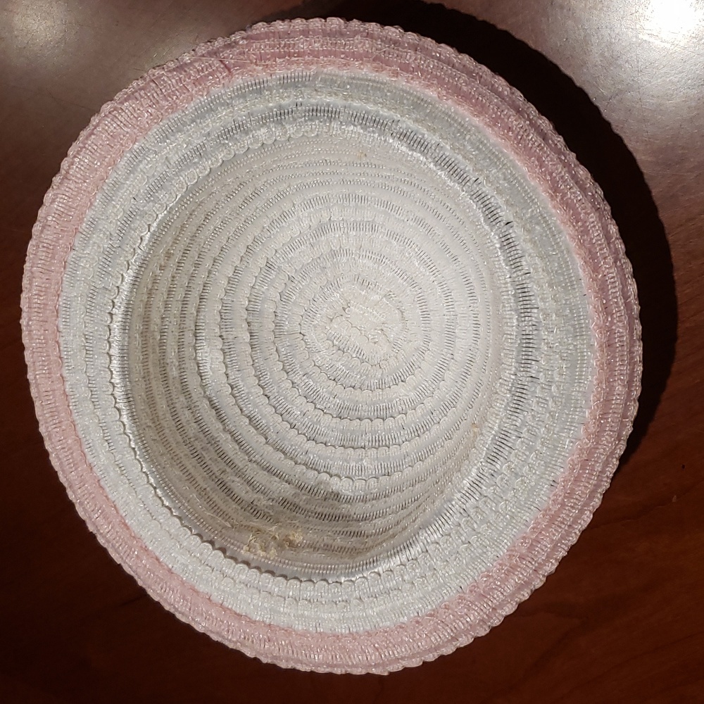 Girls hat NWOT White Pink - Picture 3 of 6
